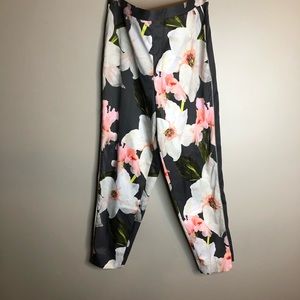 Ted Baker Chatsworth Bloom Satin Trousers
